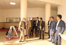 گزارش تصویری بازدید معاون وزیر از مجموعه خوابگاهی، آزمایشگاه ها و سالن های ورزشی دانشگاه